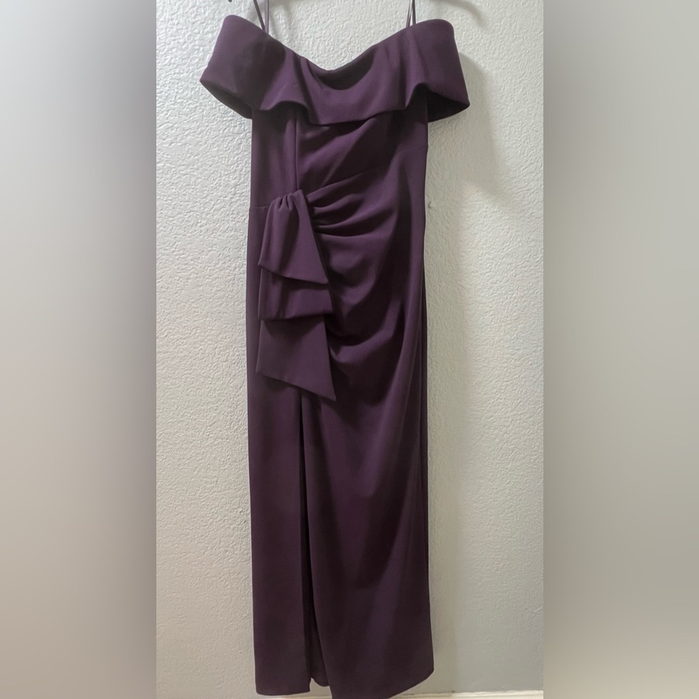 Xscape Deep Purple Formal Dress